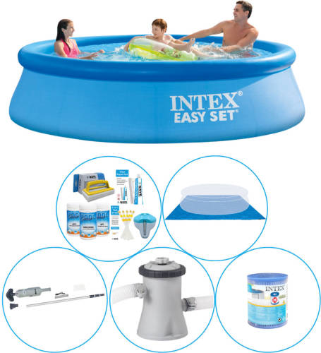 Intex Easy Set Rond 305x76 Cm - 6-delig - Zwembad Inclusief Accessoires