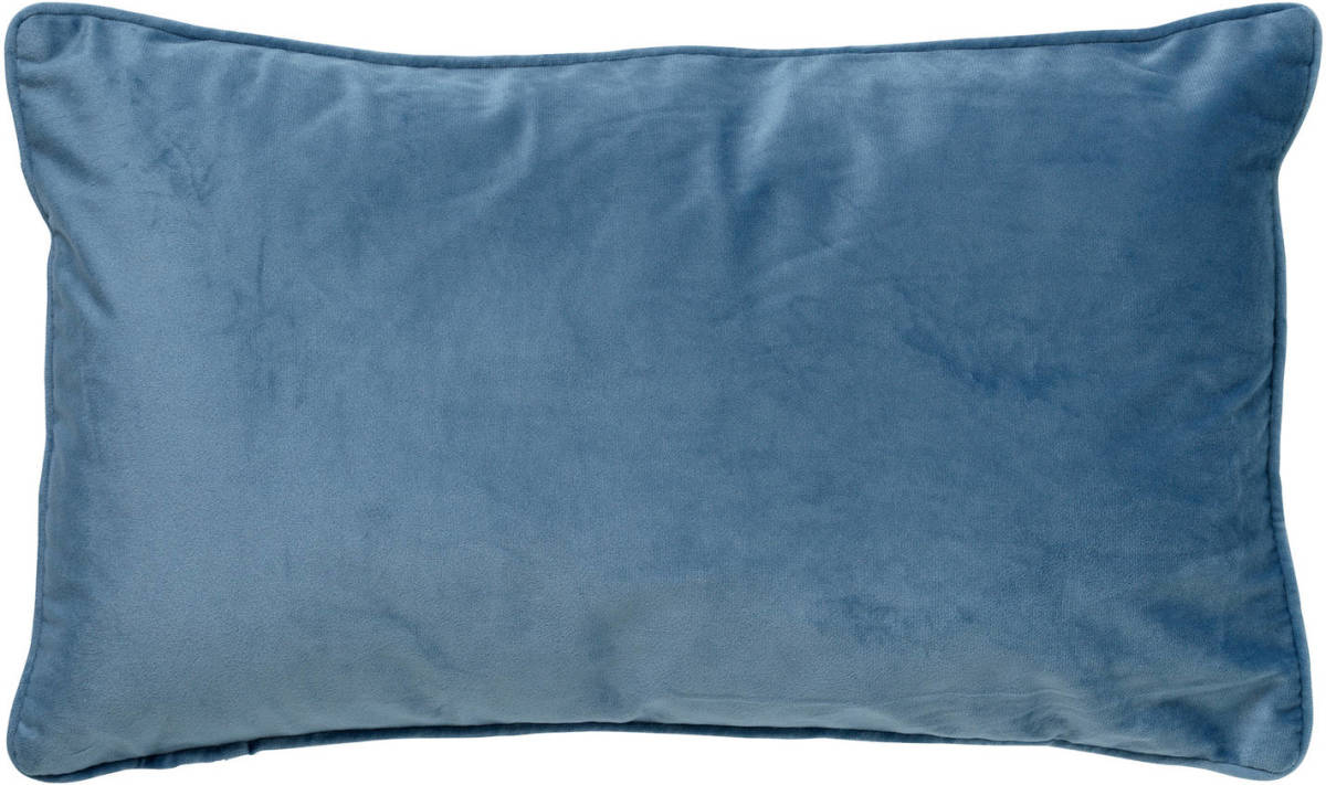 Dutch Decor Finn - Sierkussen Velvet Provincial Blue 30x50 Cm