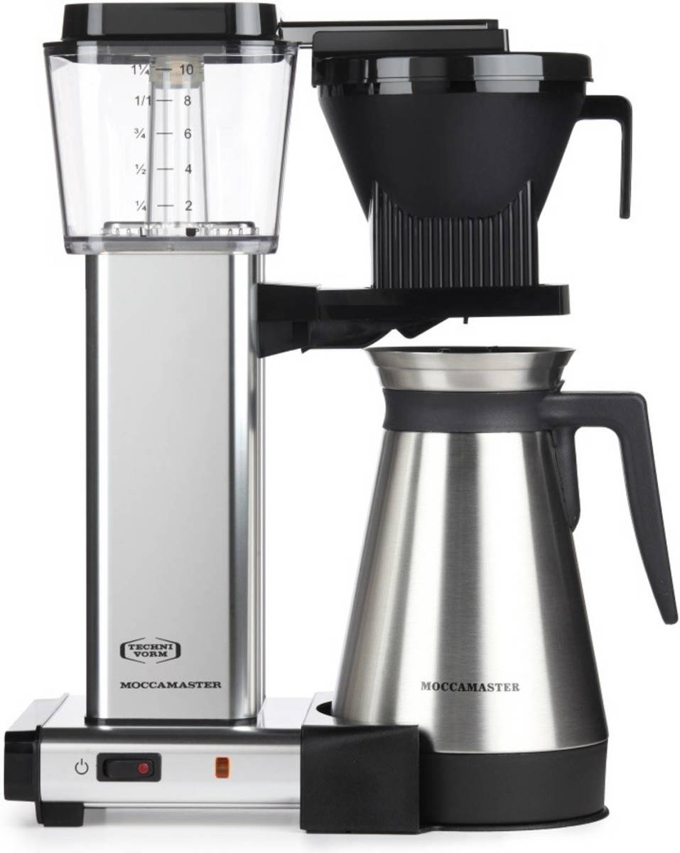 moccamaster Filterkoffiezetapparaat Kbgt741 - Rvs Glans