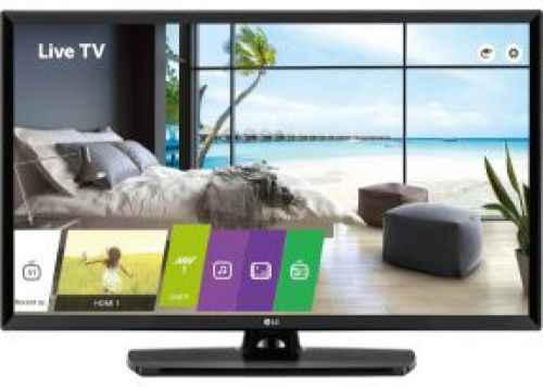 LG 49LU661H hospitality tv 124,5 cm (49 ) Full HD 400 cd/m² Zwart Smart TV 10 W