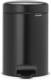 Brabantia Newicon Pedaalemmer 3 Liter Met Kunststof Binnenemmer - Matt Black