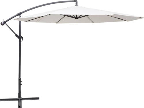 VidaXL Zweefparasol 3,5 M Zandwit