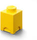 LEGO Brick 1 Opbergbox - Geel