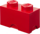 LEGO Brick 2 Opbergbox - Rood