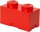 LEGO Brick 2 Opbergbox - Rood