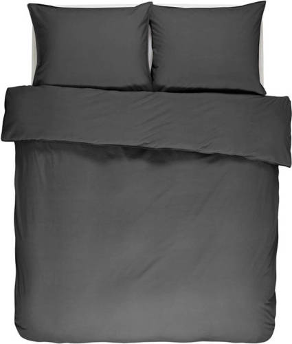 Essenza Guy Dekbedovertrek - Lits-jumeaux (240x200/220 Cm + 2 Slopen) - Katoen - Antracite