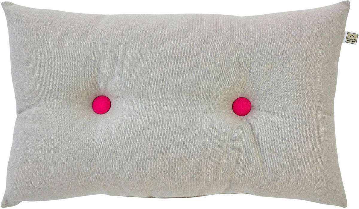 Dutch Decor Mylou - Sierkussen Grijs 30x50 Cm