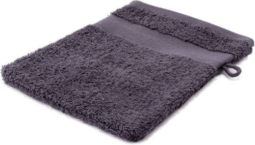 Arowell Washand Washandje 21 X 16 Cm - 500 Gram - Donkergrijs - 3 Stuks