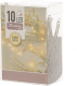 Bellatio Decorations Kerstverlichting Op Batterij Warm Wit 10 Lampjes - Lichtsnoeren