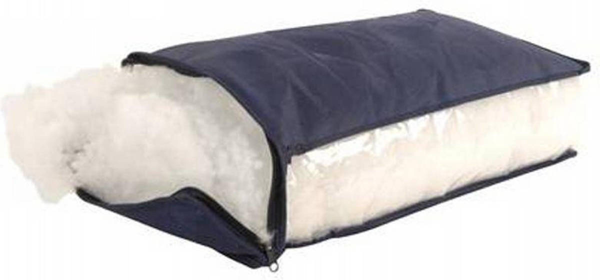 Snoozing Kussenvulling - 100% Gesiliconiseerde Holle Polyester Vezel - Wit