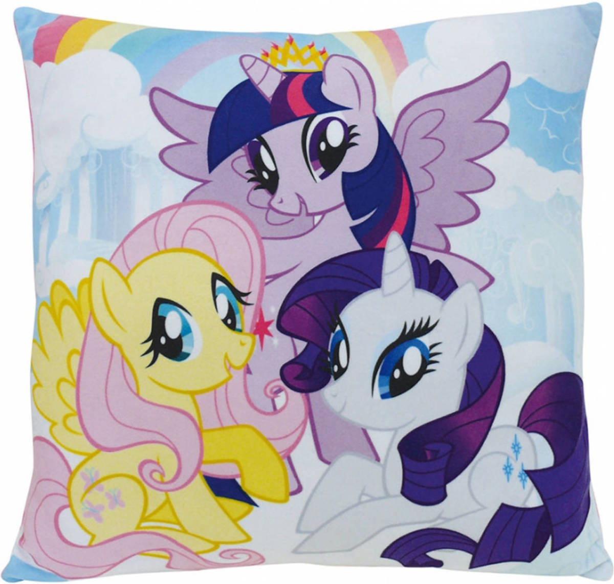 Disney Sier/bankkussens My Little Pony Thema 35 X 35 Cm - Knuffelkussen
