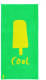 Seahorse Popsicle Strandlaken - 100% Katoen - 100x180 Cm - Green