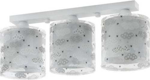 Dalber Plafondlamp 3-lamps Clouds 51 Cm Grijs