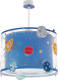 Dalber Hanglamp Planets Glow In The Dark 33 Cm Blauw