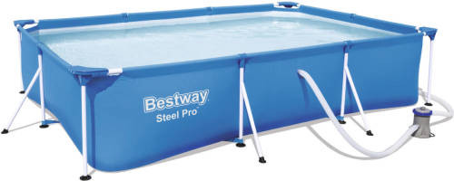 Bestway Steel Pro Frame Zwembadset 56411 - Rechthoekig