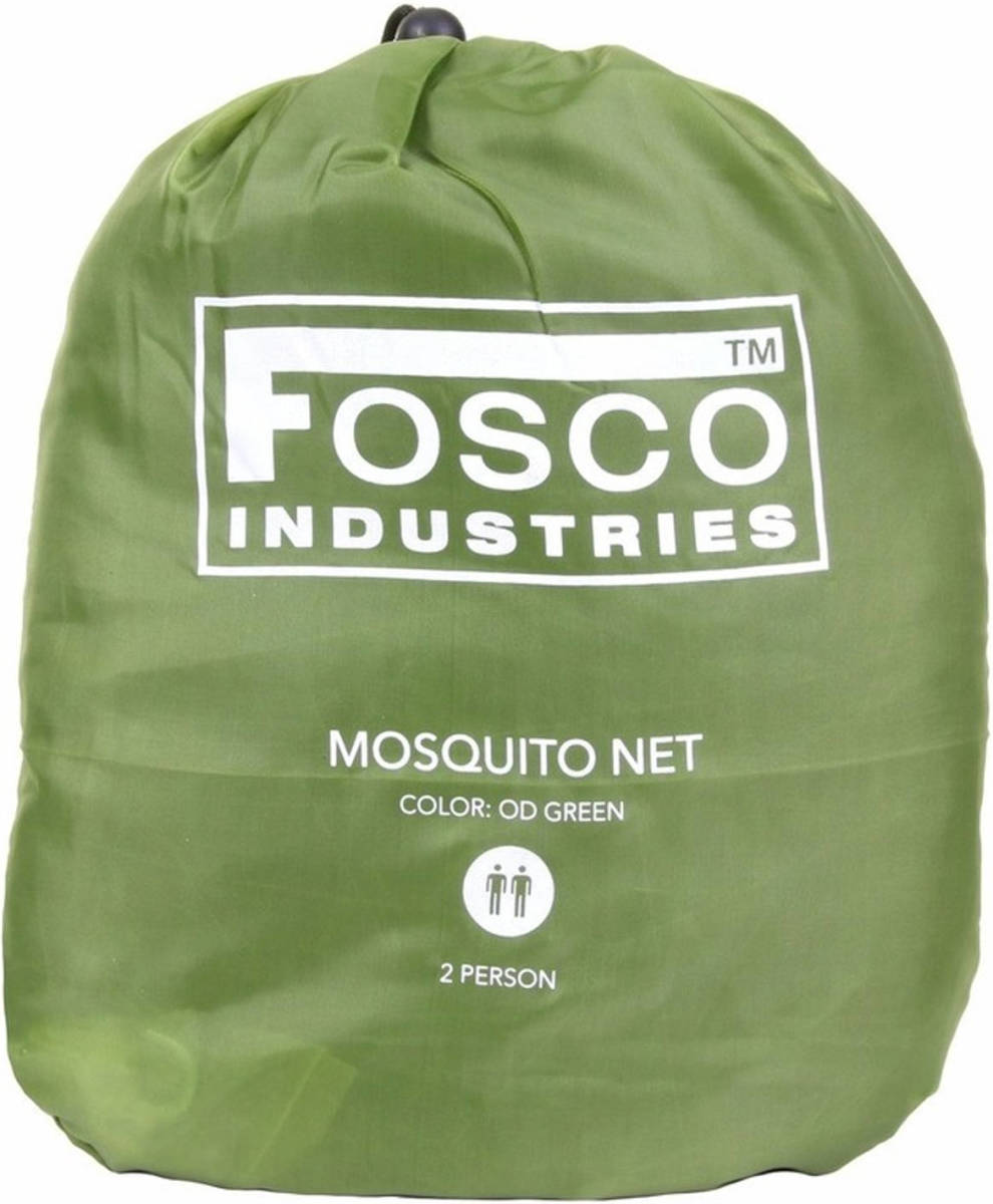 Fosco Groen Klamboe Muskietennet 2 Personen - Klamboes