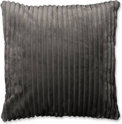 Unique Living Dez Sierkussen - 100% Polyester - 45x45 Cm - Grijs