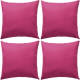 VidaXL Buitenkussens 45x45 Cm Roze 4 St