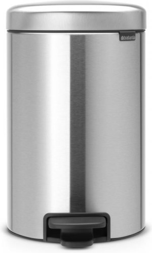 Brabantia newIcon pedaalemmer 12 l - Matt Steel