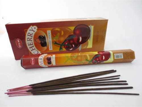 Hem Wierook Cherry 20 Stokjes Kersengeur - Wierookstokjes
