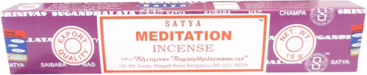 Nag Champa Wierook Meditation 15 Gram - Wierookstokjes
