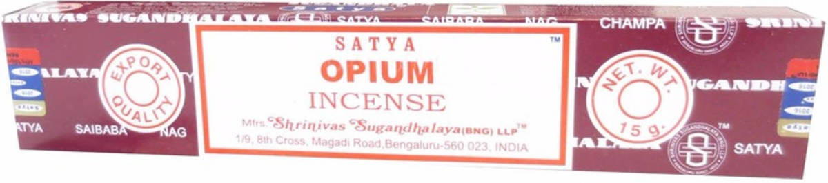 Nag Champa Wierook Opium 15 Gram - Wierookstokjes