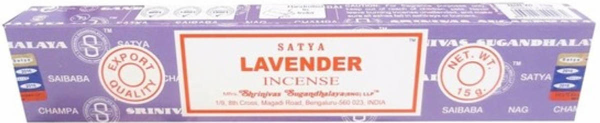 Nag Champa Wierook Lavendel 15 Gram - Wierookstokjes