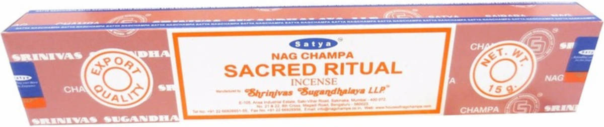 Nag Champa Wierook Sacred Ritual 15 Gram - Wierookstokjes