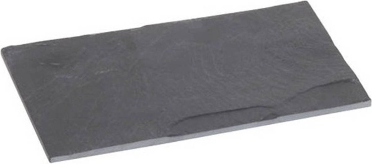 Cosy and Trendy 1x Leisteen Serveerplank 18 X 11 Cm - Dienbladen