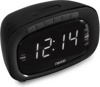 Nikkei Nr200bk Klokradio Zwart Met Led Display