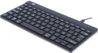 R-Go Tools R-Go Compact Break Toetsenbord, AZERTY (FR), zwart, bedraad