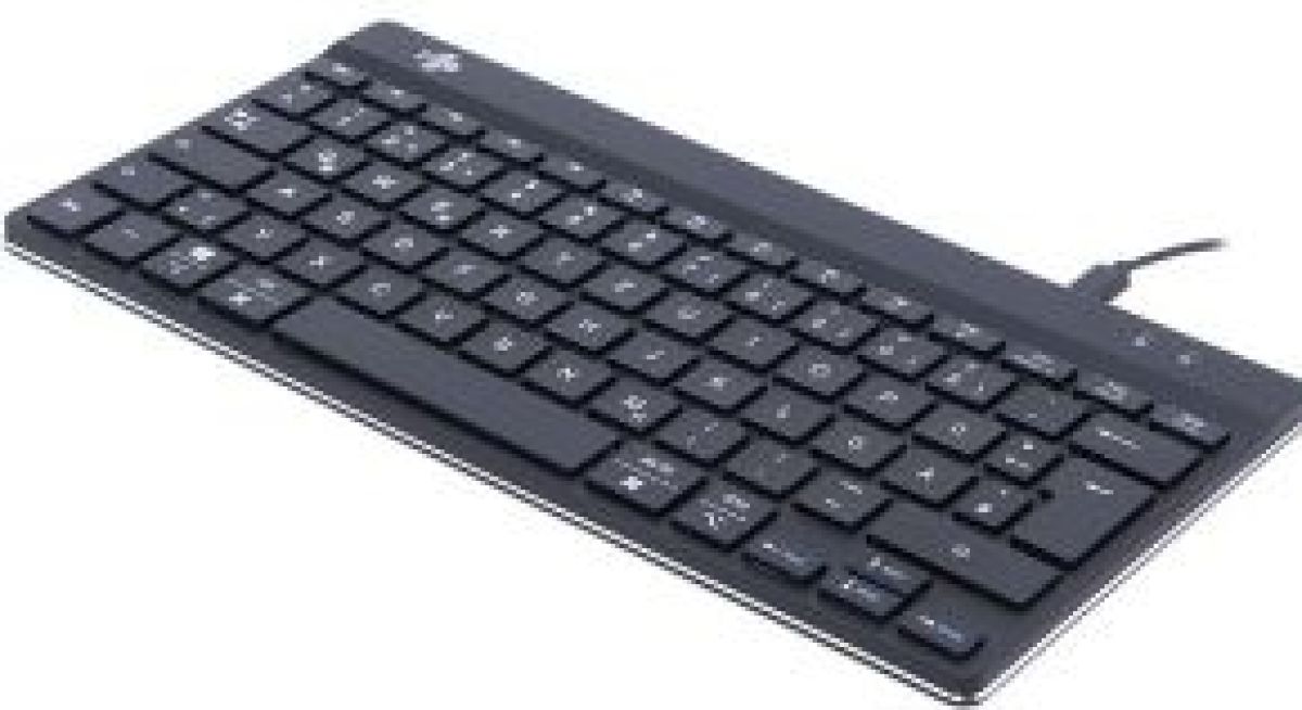 R-Go Tools R-Go Compact Break Toetsenbord, QWERTZ (DE), zwart, bedraad