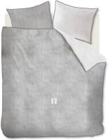 Rivièra Maison Dekbedovertrek Coughton Court - Antraciet - 1-persoons 140x200/220 Cm