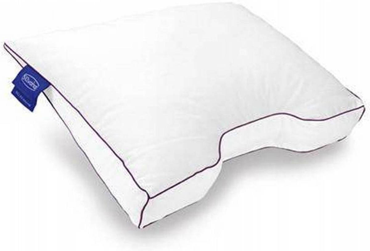 Silvana Relax Synthetisch Medium Hoofdkussen - Synthetisch;latex - 60x70 Cm - Standaardmaat - Wit