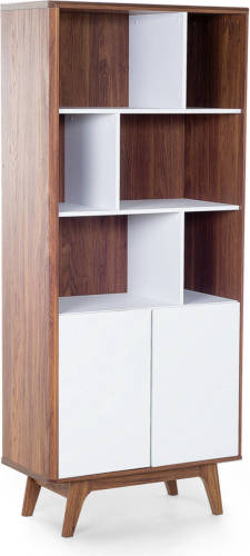 Beliani Columbus Boekenkast Mdf 40 X 79 Cm