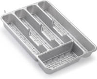 Forte Plastics Bestekbak/bestekhouders 5-vaks Zilver 27 X 33 X 4,5 Cm - Bestekbakken