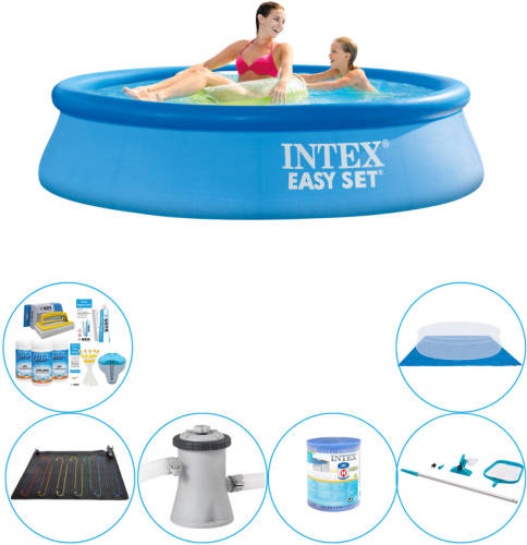Zwembad Set - 7-delig - Intex Easy Set Rond 244x61 Cm