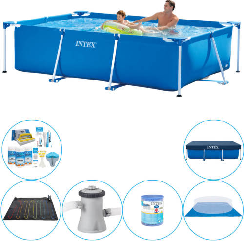 Intex Frame Pool Rechthoekig 260x160x65 Cm - Zwembad Plus Accessoires