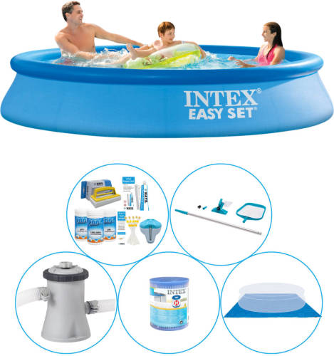 Intex Easy Set Rond 305x61 Cm - 6-delig - Zwembad Combi Deal