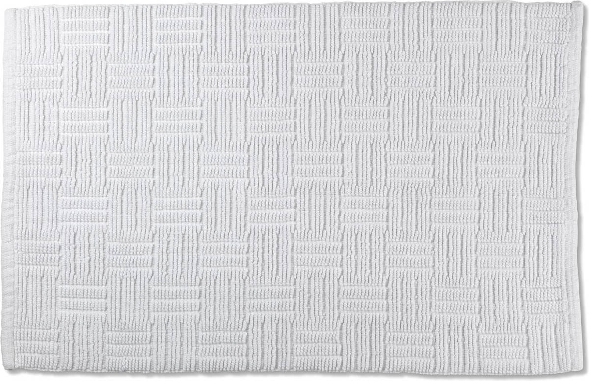 Kela Badmat Leana 100 X 60 Cm Katoen Wit