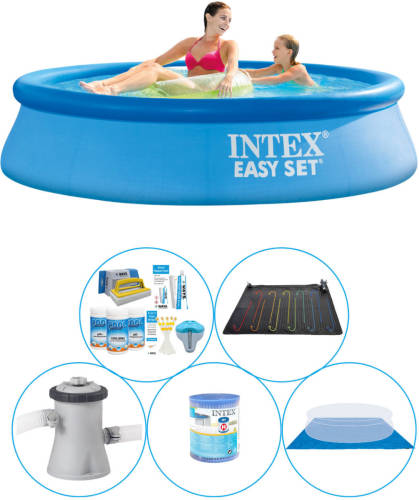 Zwembad Combi Deal - 6-delig - Intex Easy Set Rond 244x61 Cm