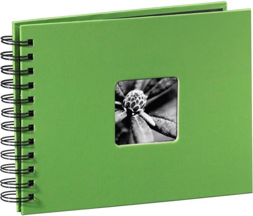 Hama Fine Art spiraal groen 24x17 50 zwarte paginas 94880