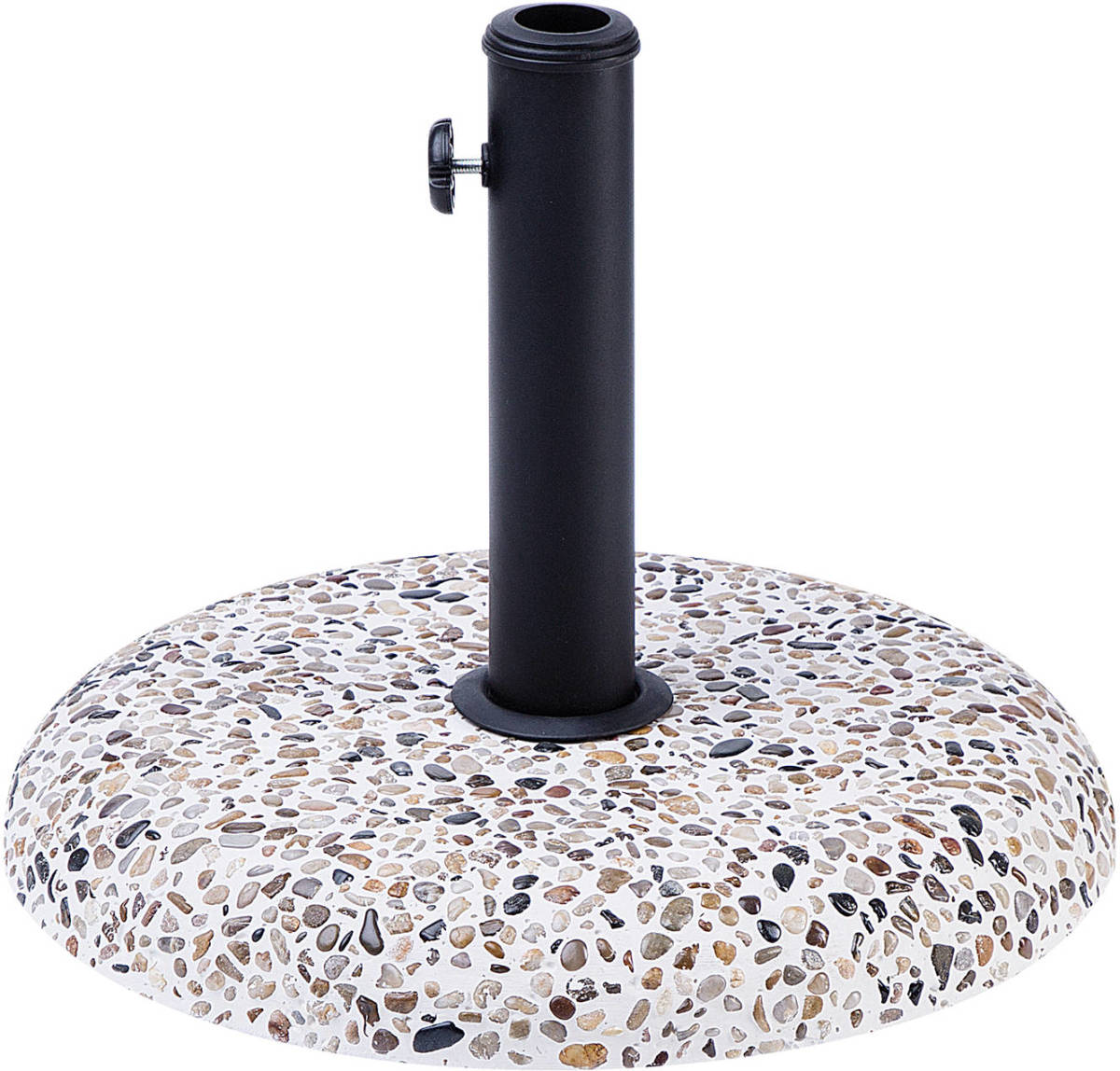 Beliani Cevo - Parasolvoet-wit-beton