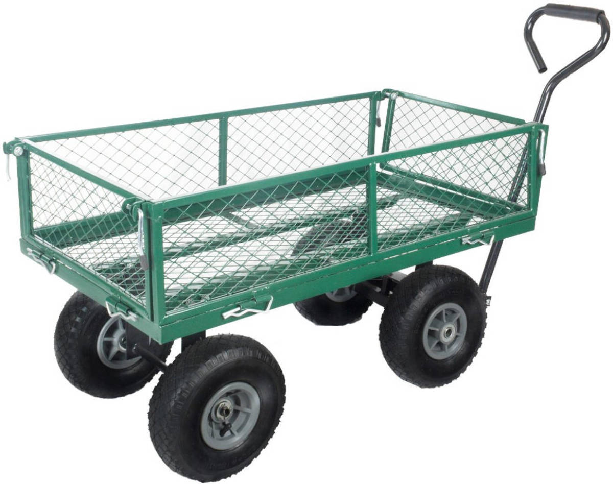 Lizzely Garden & Living Bolderkar Bolderwagen Prof Groen