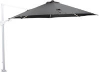 Garden Impressions Zweefparasol Hawaii Ø350 - Wit - Donker Grijs