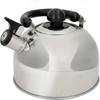 Alpina Fluitketel - 1,8l - Rvs - Inductie En Gas - Met Fluit - Ø 19 Cm