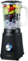 MOA Tb61b - Blender Met Glazen Kan - 1,5 Liter - 1000 Watt - Zwart