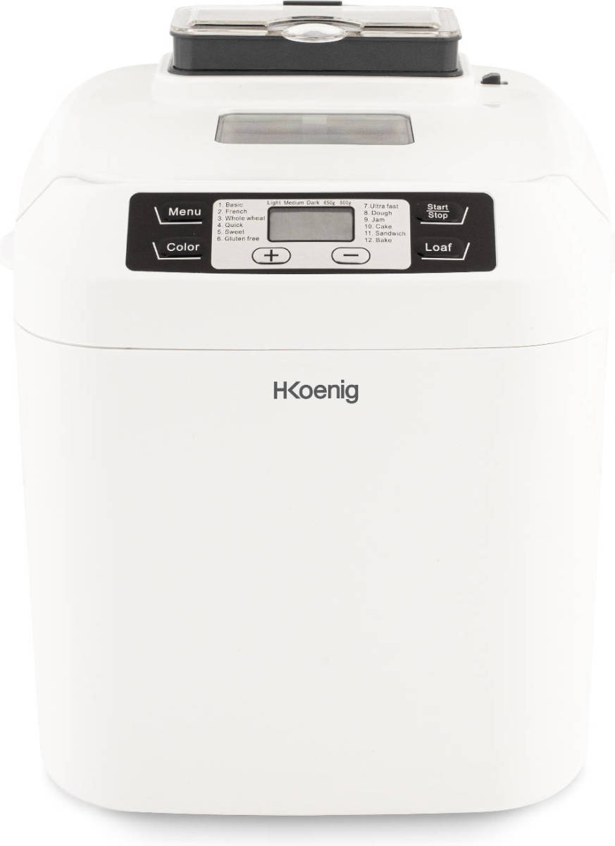 Konig H. Koenig Broodbakmachine Bake340 Met Geïntegreerde Ingrediënten Dispenser